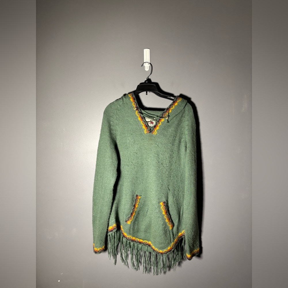 The Alpaca Connection Handmade Alpaca Wool Hoodie Women’s Size Large
